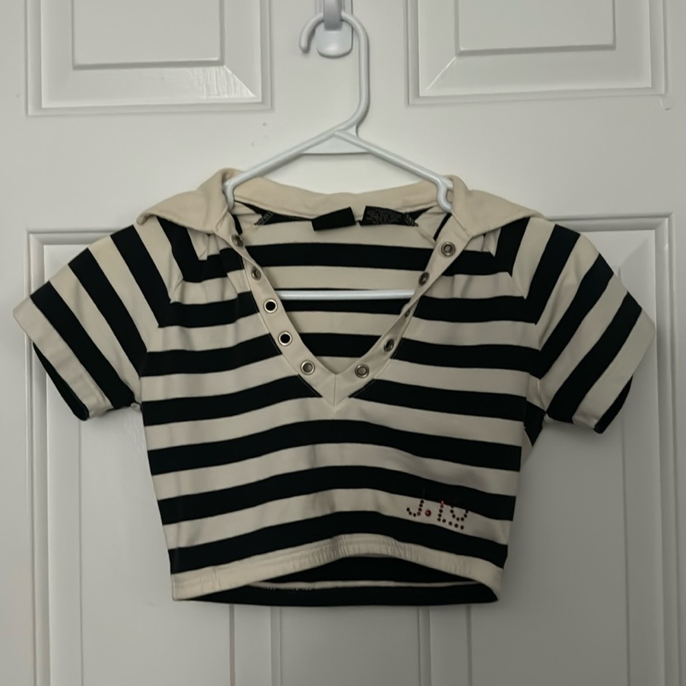 Vintage Jlo cropped top